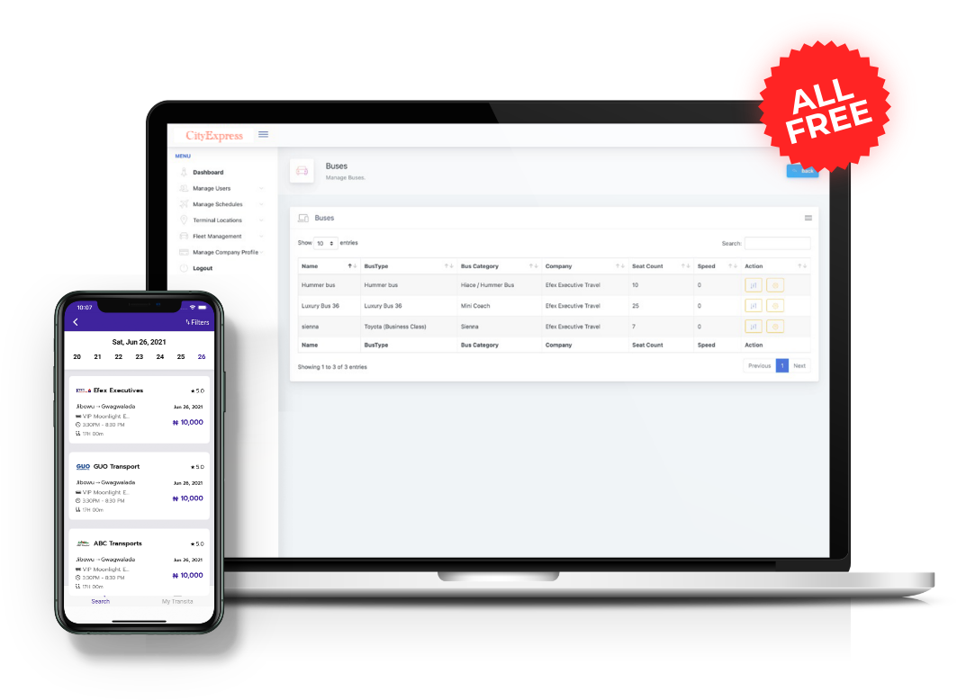 Mobile mockup